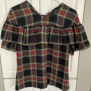 J. Crew, plaid shirt